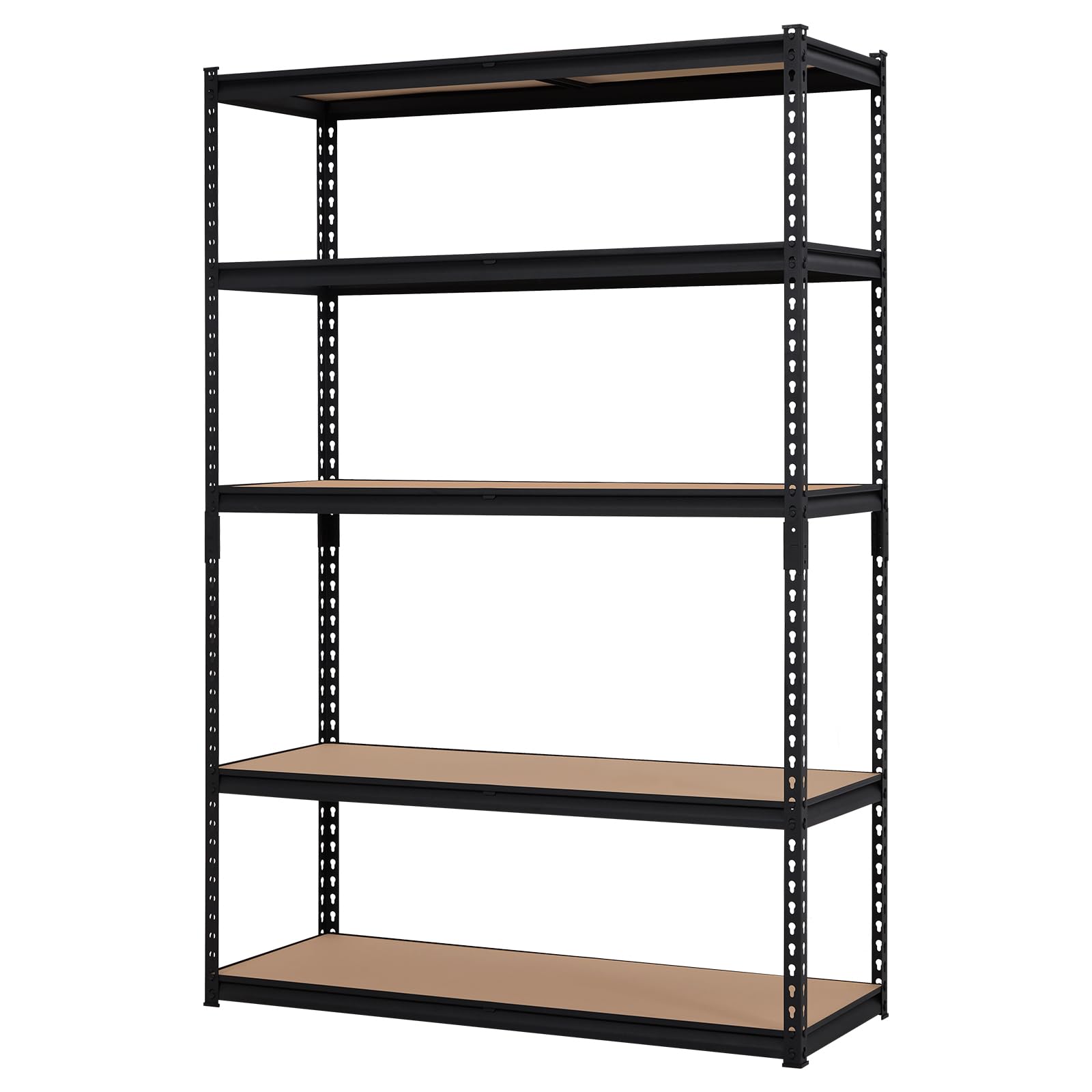 GarveeHome Heavy Duty Storage Shelves - 5 Tier 48 * 24 * 72 in, Adjustable Garage Storage Shelving
