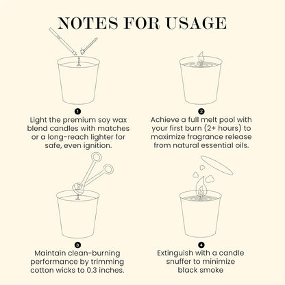 M&SENSE Natural Soy Candle| Rose & Lychee | 5.3 oz | Minimalist Scented Candle for Relaxation, Gifting, Home Décor | for Bedroom, Office, Party Small