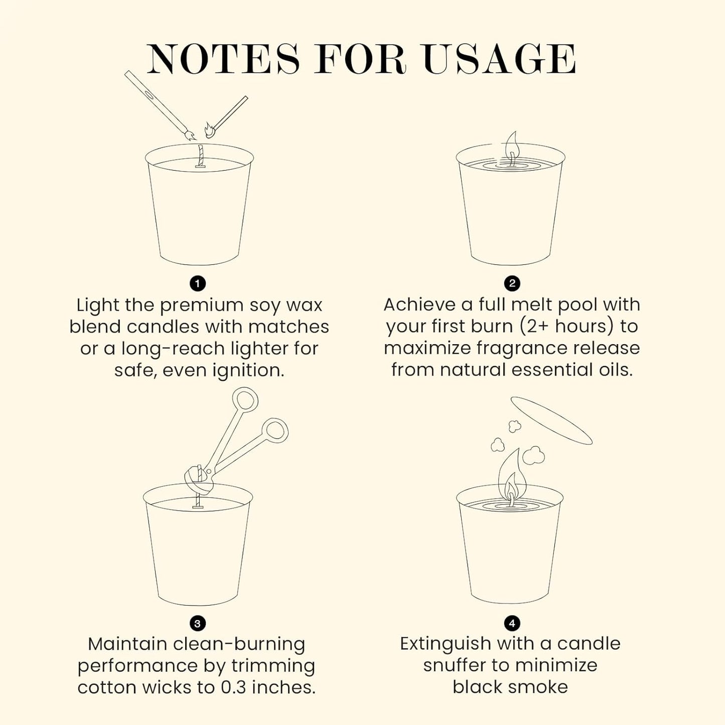 M&SENSE Natural Soy Candle| Oud Wood | 8.82 oz, 50H Burn | Minimalist Scented Candle for Relaxation, Gifting, Home Décor | for Bedroom, Office, Party Medium