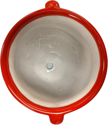 Talavera Michoacana Planter Pot Folk Art Mexican Pottery Indoor Hand Painted Outdoor Home Decor Multicolor Handmade 8"