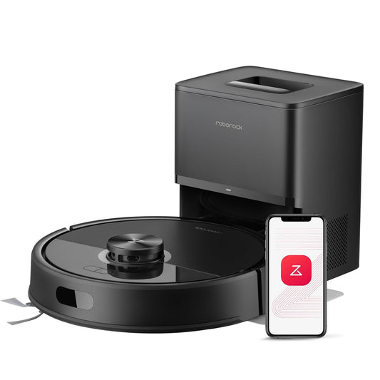 roborock Q7 M5+ Robot Vacuum and Mop, Upgraded from Q5 Max+, 7 Weeks Self-Emptying, 10000Pa