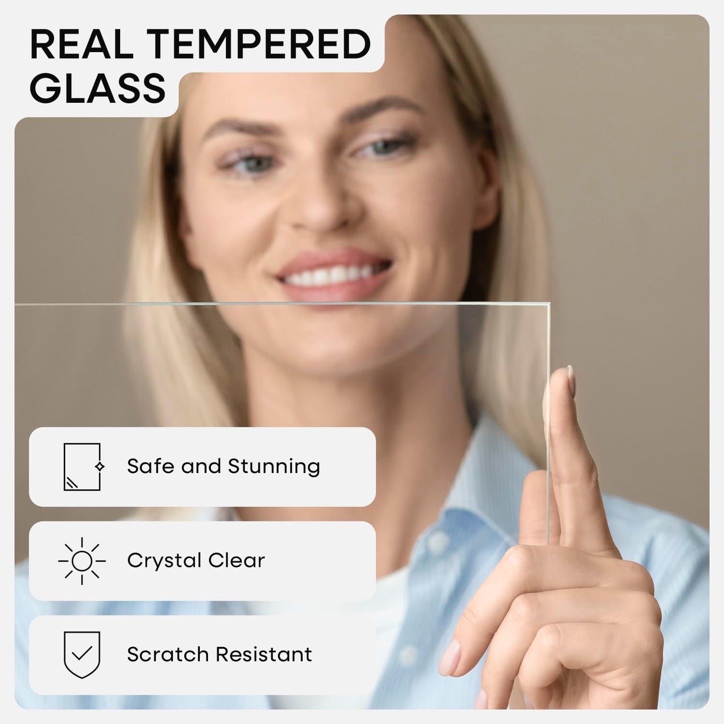 Homeforia 20x30 Picture Frame Wood, High End Natural Oak 20 x 30 Frame with Mat 16 by 24, 20x30 Light Wooden Poster Frames Matted to 16x24 Photo, 30by20 Large Frame, Tempered Glass, Wall Kit, Set of 1