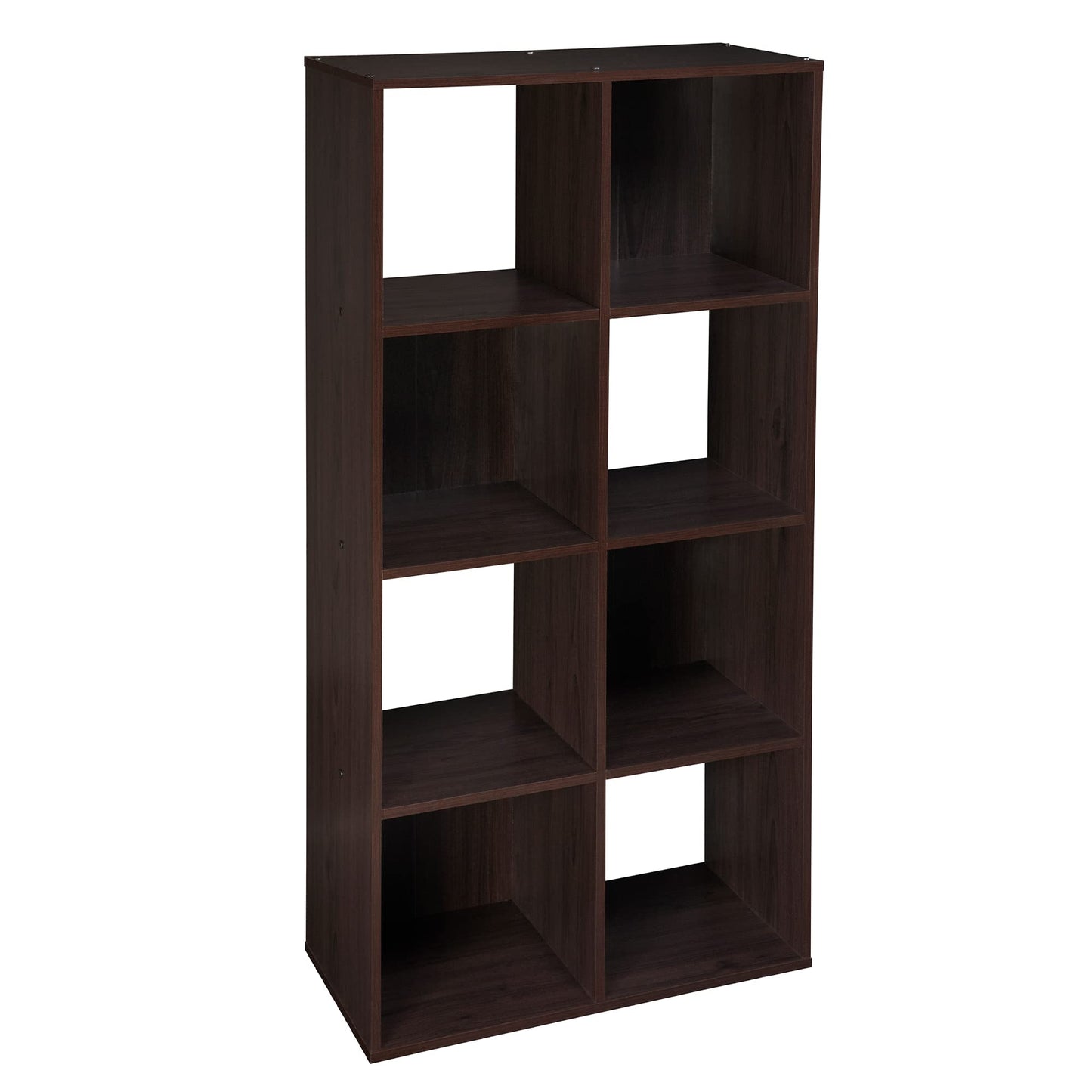 ClosetMaid Cubeicals 8 Cube Storage Shelf Organizer Bookshelf, Stackable, Vertical or Horizontal