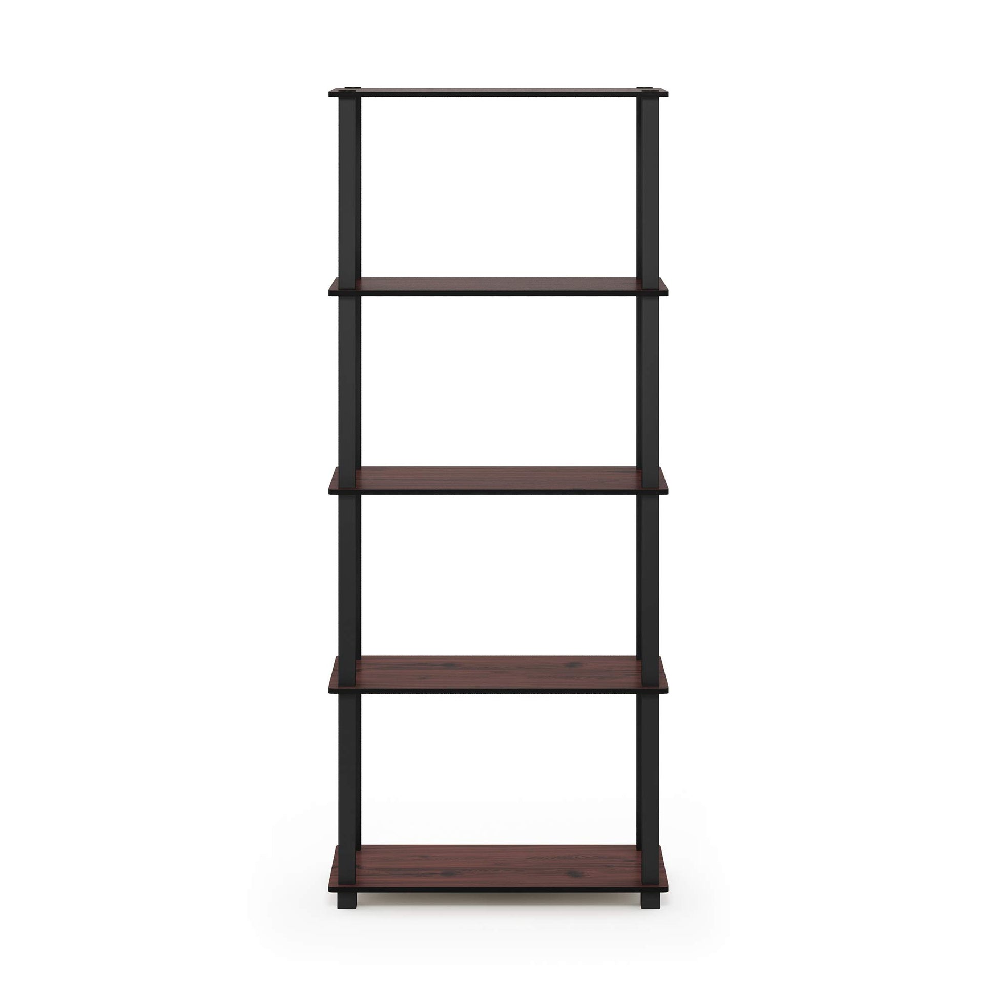 Furinno Turn-N-Tube 5-Tier Multipurpose Shelf / Display Rack / Storage Shelf / Bookshelf, Square