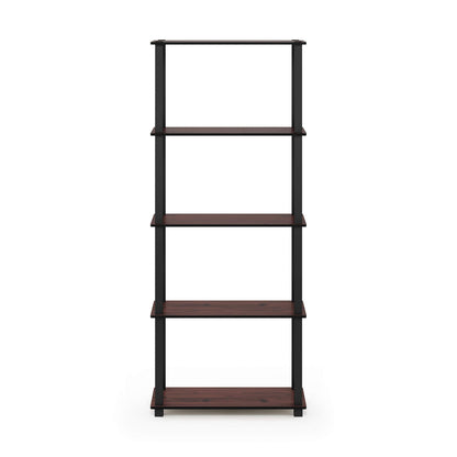 Furinno Turn-N-Tube 5-Tier Multipurpose Shelf / Display Rack / Storage Shelf / Bookshelf, Square