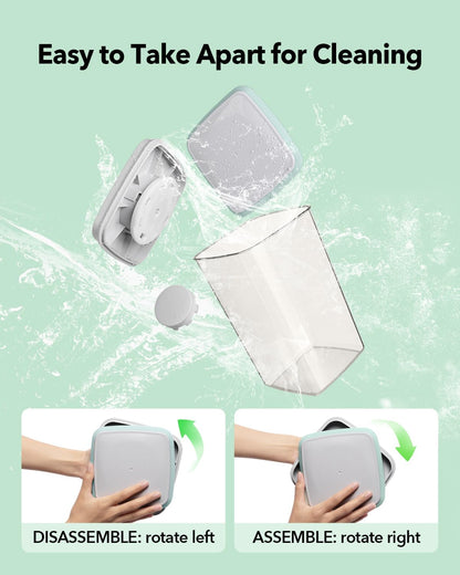 Ankou Airtight Pop Food Storage Container with Lid & 130ml Scoop, 4L/4.2qt BPA-Free Cereal, Rice, Flour, Pasta & Snack Container, Stackable & Durable,Kitchen Pantry Organizer