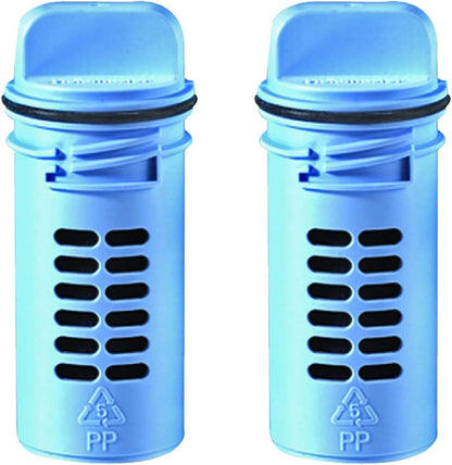 Fluidmaster 8102P8 Flush 'n Sparkle Automatic Toilet Bowl Cleaning System Refills, Blue 2-Pack, Upgraded Version