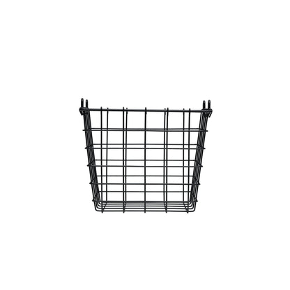 Gourmet Basics by Mikasa 3-Tier Wire Market Basket, Antique Black Metal Kitchen Counter Organizer