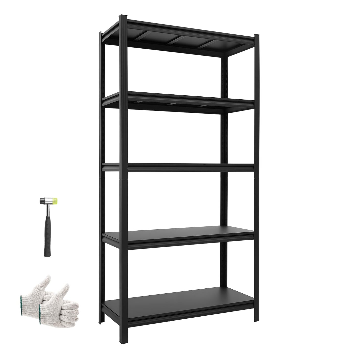 VEVOR Storage Shelves, 5-Tier Adjustable, 3000 lbs Capacity, Heavy Duty Garage Storage Shelving