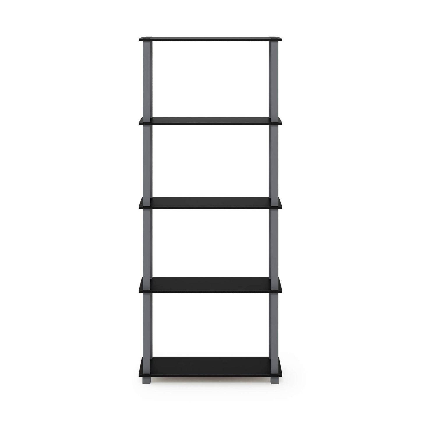 Furinno Turn-N-Tube 5-Tier Multipurpose Shelf / Display Rack / Storage Shelf / Bookshelf, Square