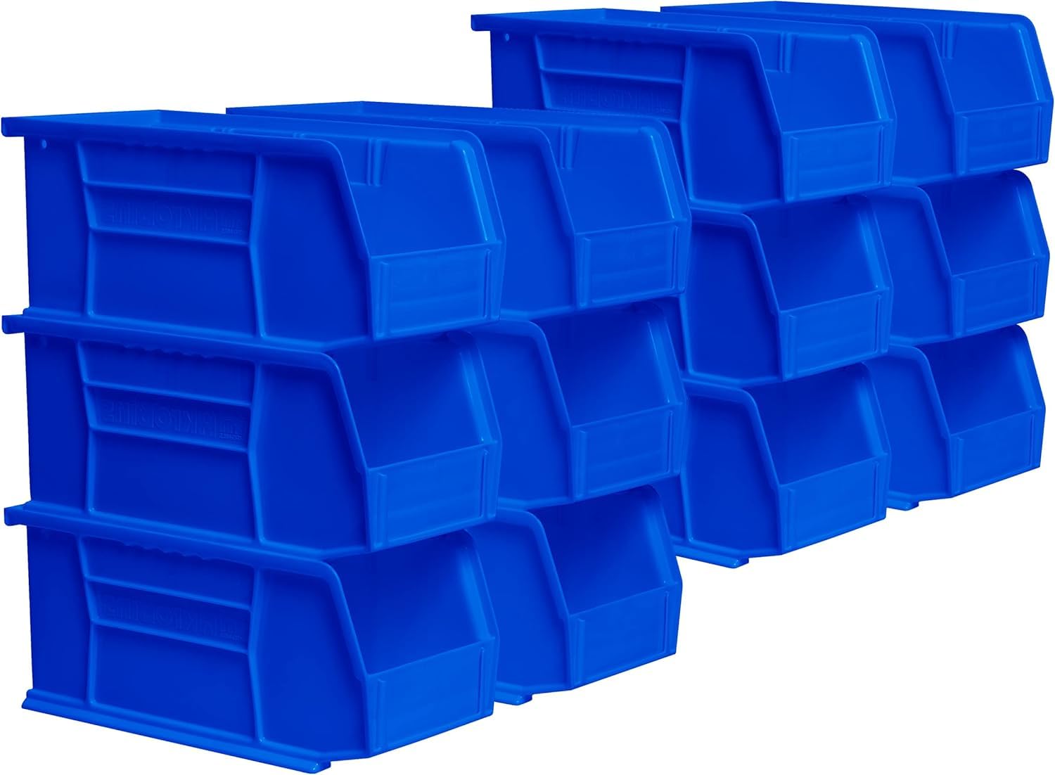 Akro-Mils 30230 AkroBins Plastic Storage Bins, Space-Saving Stackable Bins for Garage, Pantry