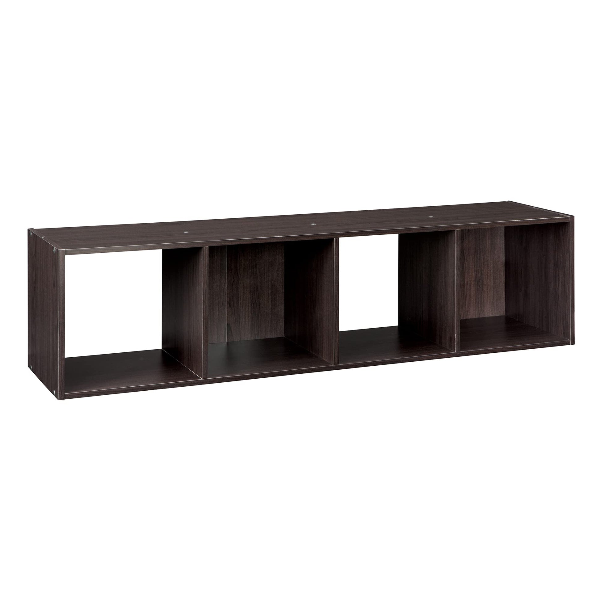 ClosetMaid Cubeicals 4 Cube Storage Shelf Organizer, Stackable, Vertical or Horizontal, Easy