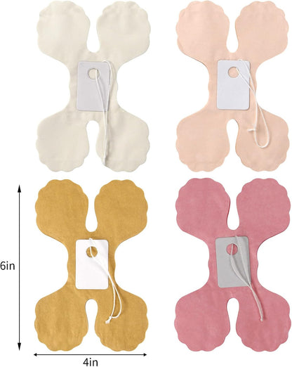 Pink-Peach Gold Party-Decorations Streamers-Garland - 12pcs 4-Leaf Clover Paper Streamer,Bridal Shower Girls Baby Shower Birthday Engagement Wedding Bachelorette Brunch Banners Decor Ouruola