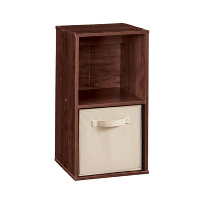 ClosetMaid Cubeicals 2-Cube Storage Shelf Organizer - Stackable or Wall-Mountable, Easy Assembly