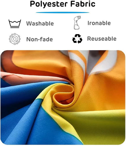 BELECO Tie Dye Tapestry Wall Hanging 92x70 Inch Colorful Spiral Tie Dye Party Decorations Watercolor Rainbow Tapestry 60s 70s Hippie Supplies Tie Dye Tapestries for Bedroom Living Room Dorm Decor