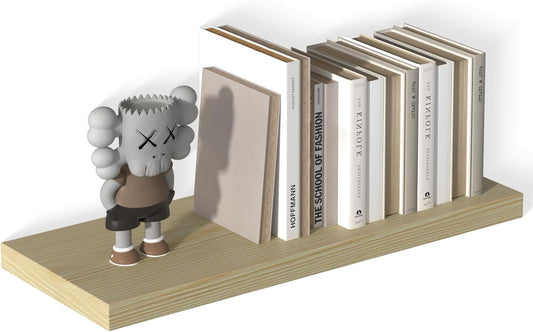 12 Inch Deep Floating Shelves for Wall 1 Pack Floating Shelves Large Storage Space Wall Mount Shelf for Living Room Kitchen Bathroom 30" W x 12" D x 1.2" H Oak