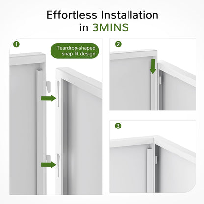 Stoog 38" Large Planters for Outdoor Plants, All-Weather Rectangular Metal Planter Box with Removable Insert Shelf, and Modern Design – Ideal for Plants, Flowers, Vegetables, Garden, White