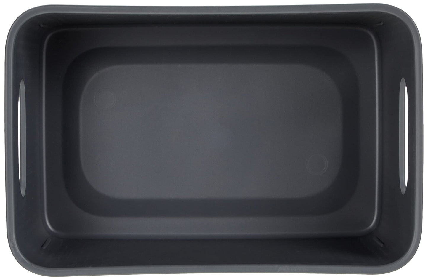 TATAY Baobab Multi-purpose Storage Basket Medium with Capacity for 5 Litres, Grey Anthracite, 18.1