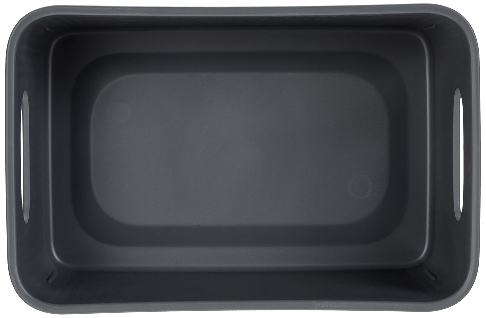 TATAY Baobab Multi-purpose Storage Basket Medium with Capacity for 5 Litres, Grey Anthracite, 18.1