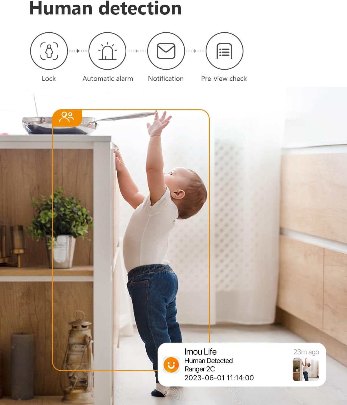 Imou 2.5K WiFi Camera Indoor Pet Dog Camera 4MP, 360° Home Security Wireless IP Baby Camera, Human Detection AI, Smart Tracking, Siren, 10m Night Vision, 2-Way Audio, Privacy Mode, Works with Alexa