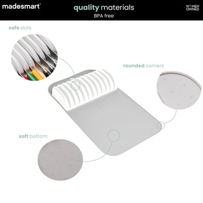 madesmart Classic In Drawer Knife Organizer, 11 Knives