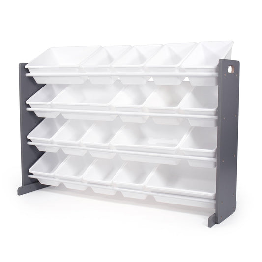 Humble Crew Kids Toy Organizer with 20 Bins, 4 Tier Storage for Playroom