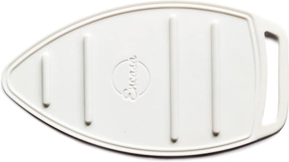 Encasa Homes Silicon Mat for Hot Iron Rest - Heat Resistant, Anti - Slip, Thicker Pad for Protecting Your Table During Ironing, Non-Burning, Machine Washable, Durable - White