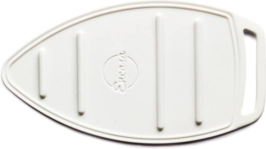 Encasa Homes Silicon Mat for Hot Iron Rest - Heat Resistant, Anti - Slip, Thicker Pad for Protecting Your Table During Ironing, Non-Burning, Machine Washable, Durable - White