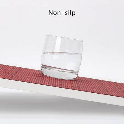 Myir JUN Placemats Set of 6, Vinyl Woven Placemats Place Mats Indoor Washable Table Mats Non-Slip Place mats for Dining Table (Red, Set of 6)