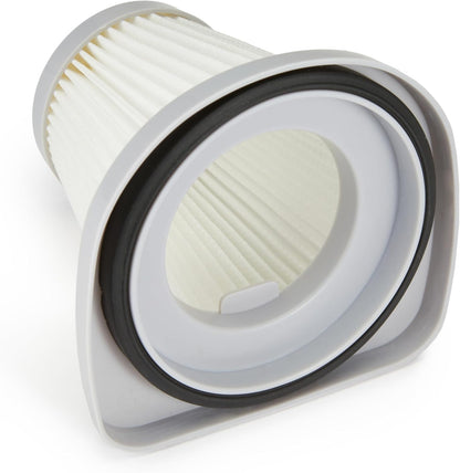 Amazon Basics Washable Replacement Filters 2-in-1 Corded Stick Vacuum Cleaner ONLY (not for Other Models), HEPA, Pack of 4, White