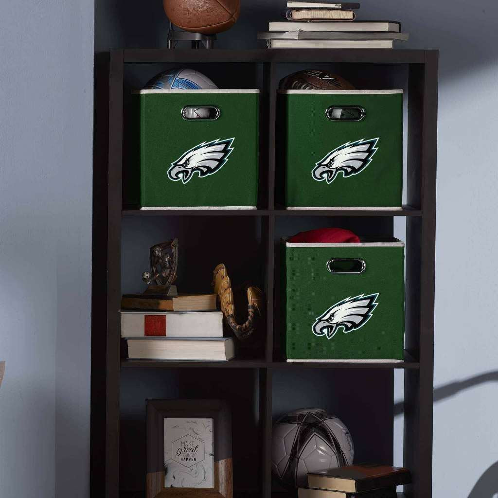 Franklin Sports NFL Philadelphia Eagles Collapsible Storage Bin