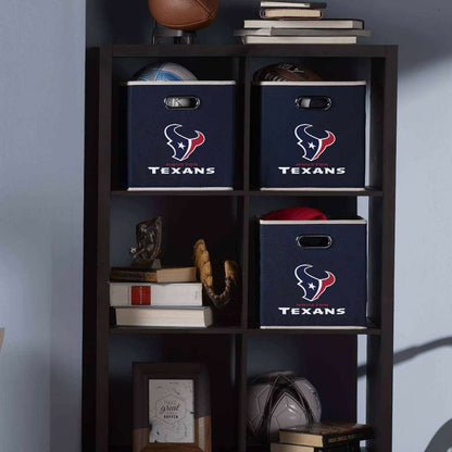 Franklin Sports NFL Houston Texans Collapsible Storage Bin