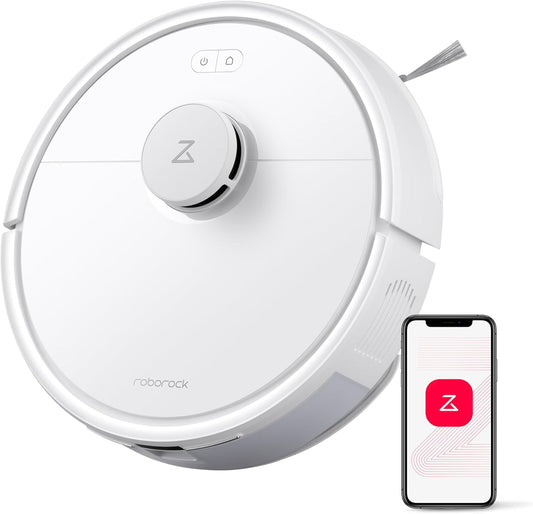 roborock Q7 L5 Robot Vacuum and Mop Combo, 8,000Pa Suction, Upgraded from Q5 Pro, Dual Anti-Tangle