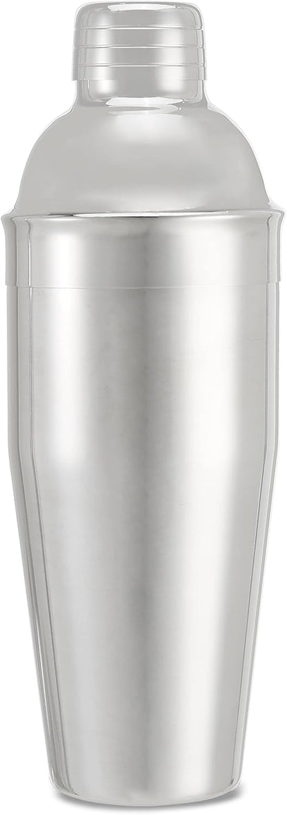 Amazon Basics 10-Piece Stainless Steel Bar Tools Set with Bamboo Stand Holder