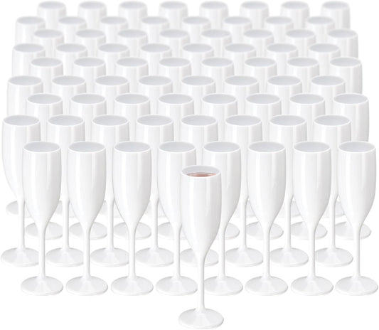 XUWAIDSGN Acrylic Champagne Flutes Toasting Glasses Unbreakable Mimosa Bar Reusable Wine Glasses