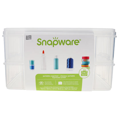 Snapware Snap 'N Stack Portable Storage Bin for Tools and Craft Storage