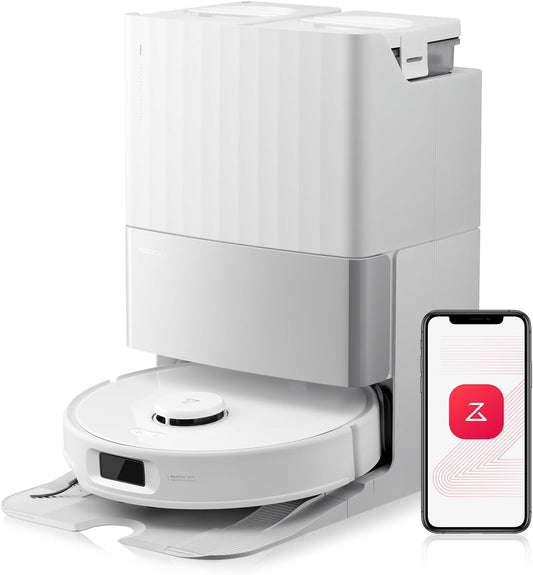 Roborock Qrevo Edge S5A Robot Vacuum and Mop, 17,000Pa, Zero-Tangling, DuoDivide Main Brush