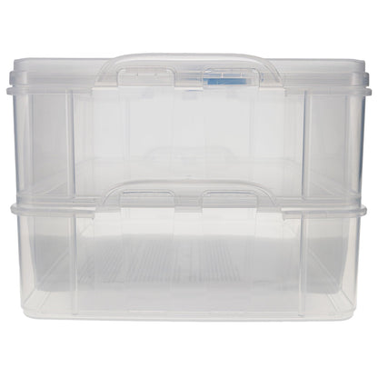 Snapware Snap 'N Stack Portable Storage Bin for Tools and Craft Storage