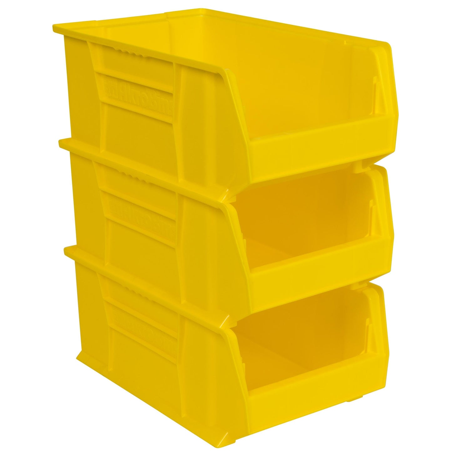 Akro-Mils 30281 Super-Size AkroBins Plastic Storage Bins, Space-Saving Stackable Bins for Garage