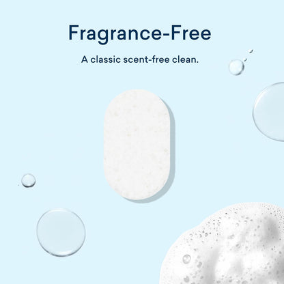 BLUELAND 100% Plastic-Free Dishwasher Detergent Tablets, 36 Count, Free & Clear, Eco-Friendly Dishwashing Pods, Natural, Sustainable