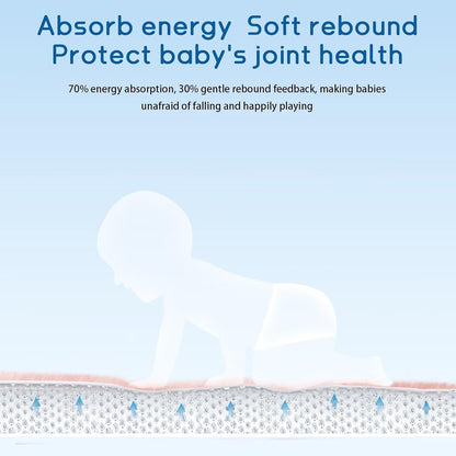 Baby Play Mat for Floor Tummy Time Mat Nursery Rug Muscle Mat Area Rug Playroom Rug Tatami Mat 4'11x3'28" Memory Foam 1.3" Thick Crawling Mat for Babies,Toddlers, Infants, Kids,Floor Mat(Pink)