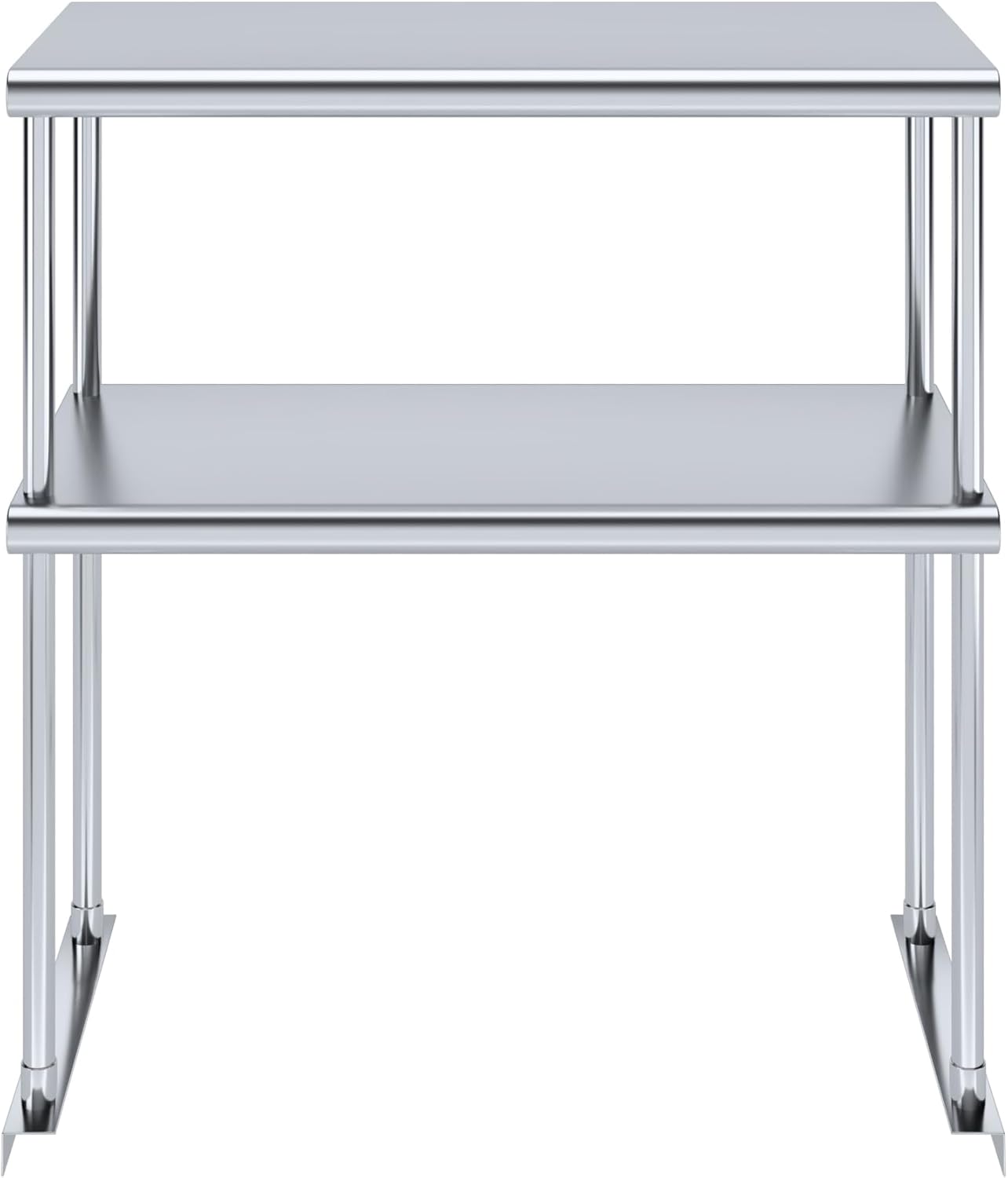 AmGood Double OverShelf Stainless Steel NSF - Many (30" Long x 14" Deep)