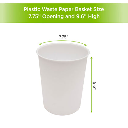 Kenney KN83000 Storage Made Simple 1.53 Gallon (5.7 Liter) Small Open Top Rust-Proof Plastic Waste