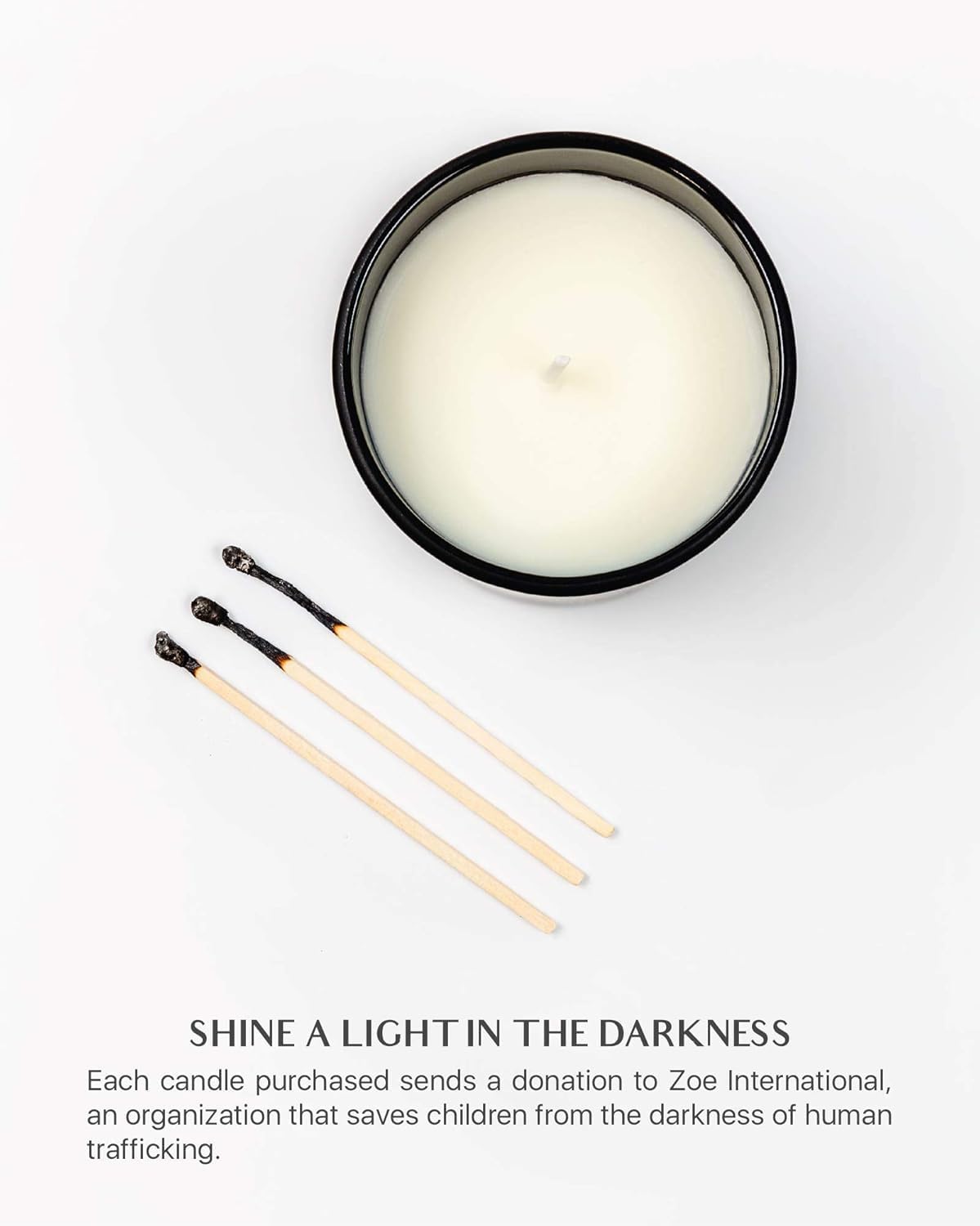 Benevolence LA Eucalyptus & Chamomile Scented Candle | Soy Candles, Black Candle for Home | Gifts for Women and Men | Home Fragrance | Aromatherapy | 8oz, 45 Hour Burn