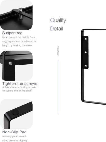 Nxconsu Cabinet Shelf Expandable Height Adjustable Organizer Riser for Kitchen Cabinet Pantry Cupboard Under Sink Countertop Organization Storage Space Saver Stackable Heavy Duty Metal Black XL