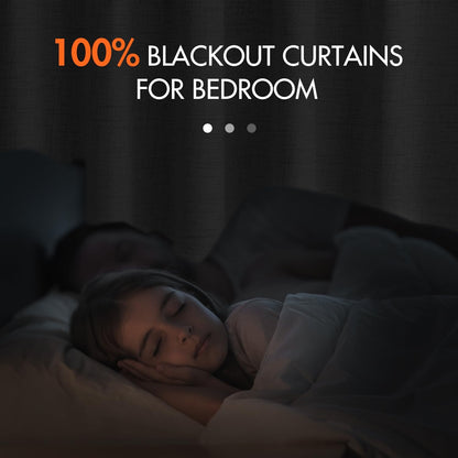 MIULEE Baby Pink 100% Blackout Linen Curtain 120 Inch 2 Panel Set Double Sided No Coating Pinch Pleated Back Tab Black out 10 FT Extra Long Thermal Insulated Bedroom Living Room Darkening Window Drape