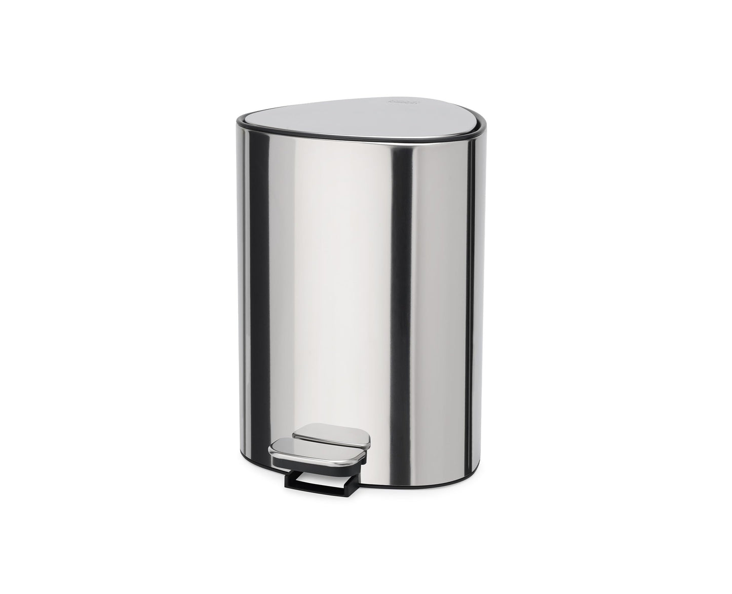 Joseph Joseph EasyStore Luxe Stainless Steel 5 Liter Pedal/1.3 Gallon Trash Can with Bin Liner