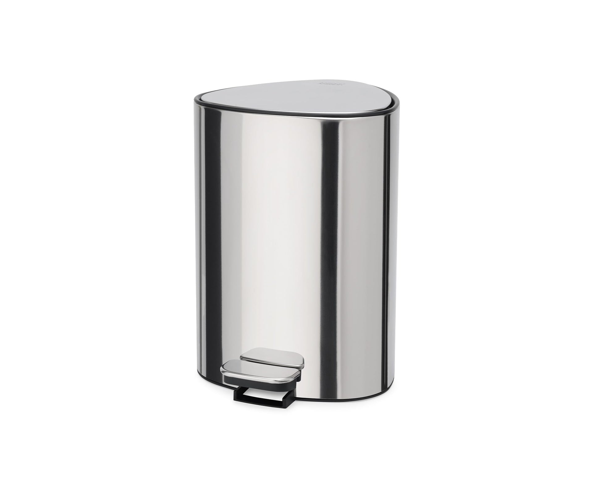 Joseph Joseph EasyStore Luxe Stainless Steel 5 Liter Pedal/1.3 Gallon Trash Can with Bin Liner