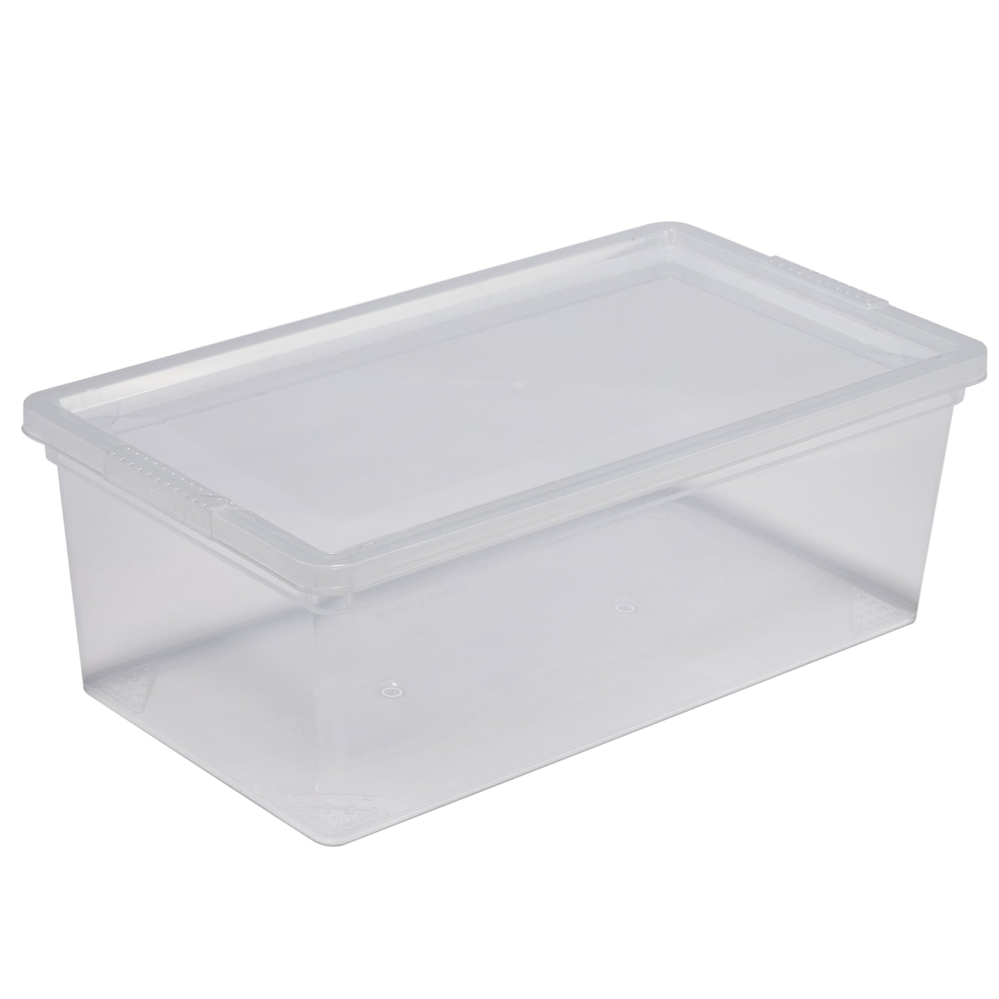 Simplify Storage Bins with Lids | Dimensions: 13.23"x 7.5"x 4.5" |6 Pack| Stackable | Nestable Bins