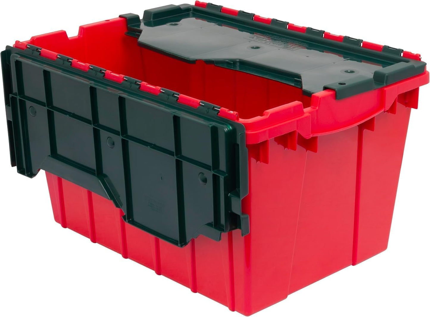 Akro-Mils KeepBox 12 Gallon Storage Container, Nesting and Stackable Plastic Storage Box with Lid